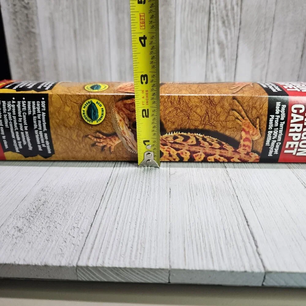 Zoo Med Juvenile Bearded Dragon Reptile Terrarium Carpet 20 Long 12 x 30 in